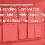 Global Branding Conference Kapsamındaki İçerikler Nasıl Bir Metodoloji ile Belirlenmektedir?