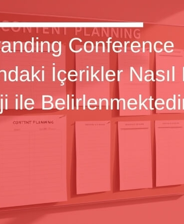 Global Branding Conference Kapsamındaki İçerikler Nasıl Bir Metodoloji ile Belirlenmektedir?